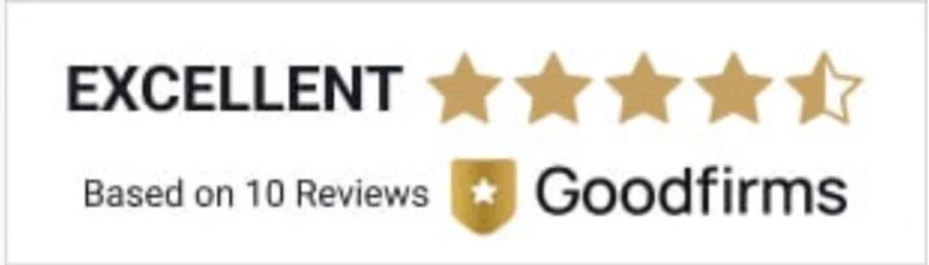 goodfirms badge